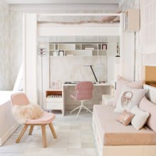Bedroom design for a girl: photo, design features-2