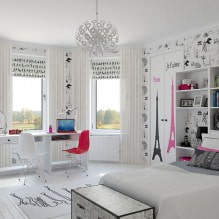 Bedroom design for a girl: photo, design features-4