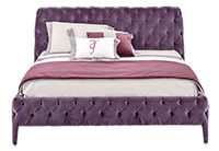bed in a bedroom for a girl