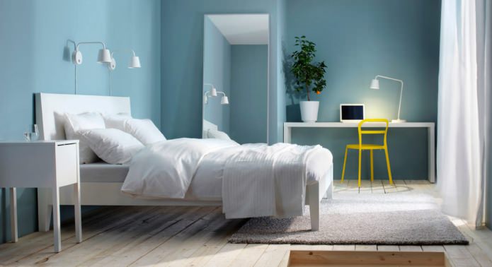 Bedroom design for a girl in a modern style