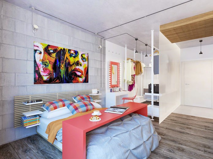 design of a room for a girl