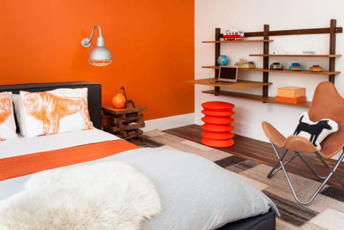 bright bedroom