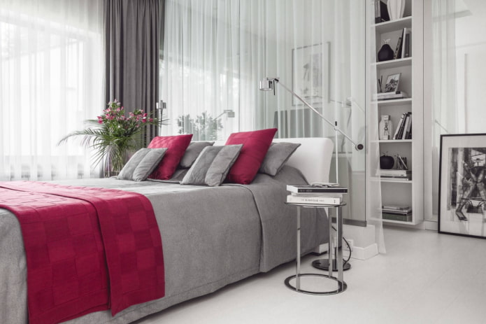 workplace in the bedroom