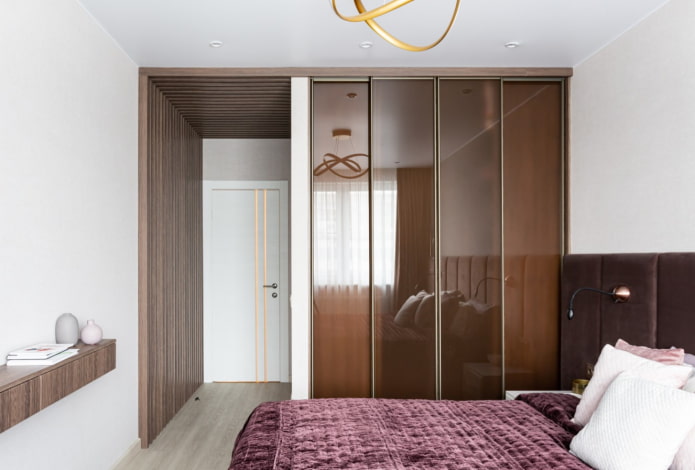wardrobe in the bedroom