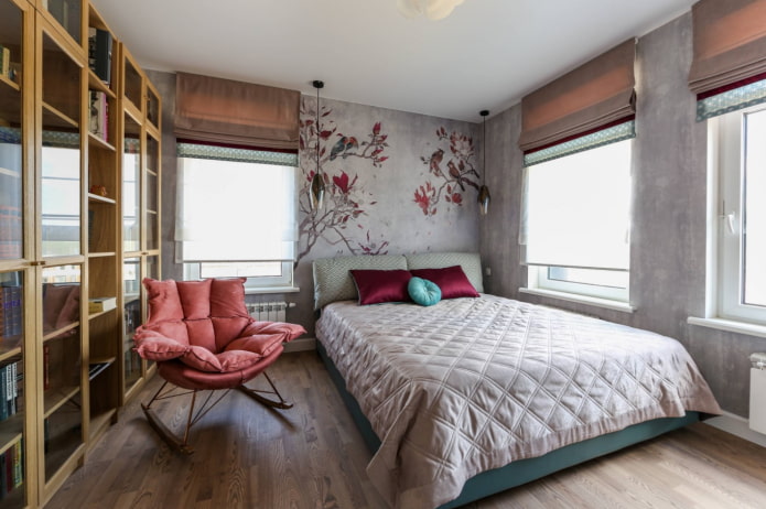 library in the bedroom