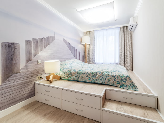 Photo wallpaper that increases space