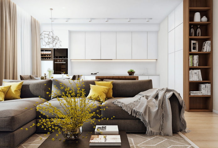 Kitchen-living room