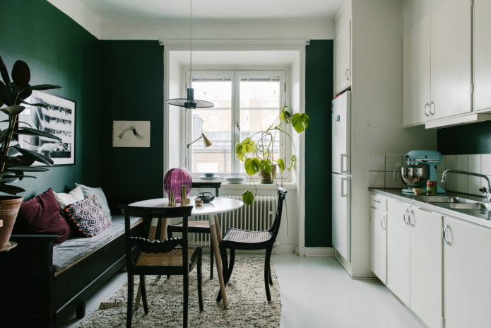 Sofa in the kitchen