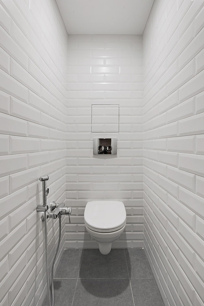 finishing a toilet in a Khrushchev-type apartment