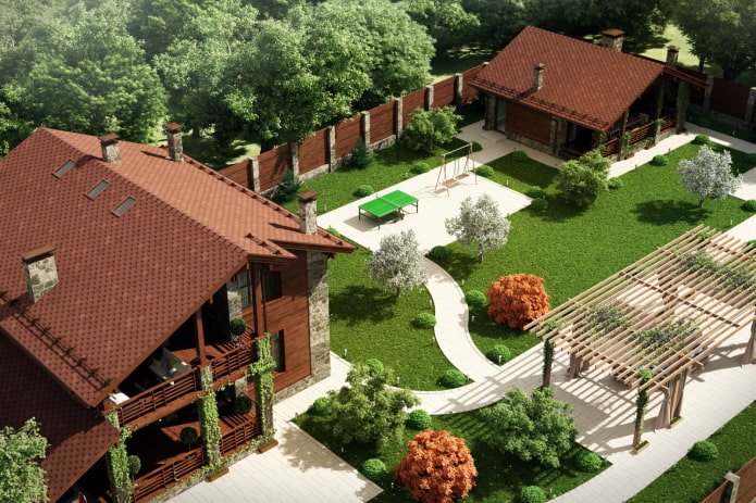 10-acre plot diagram
