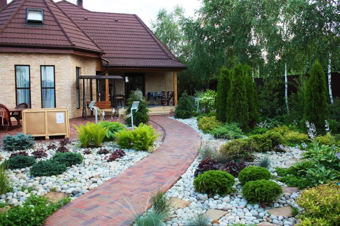 house on a plot of 10 acres