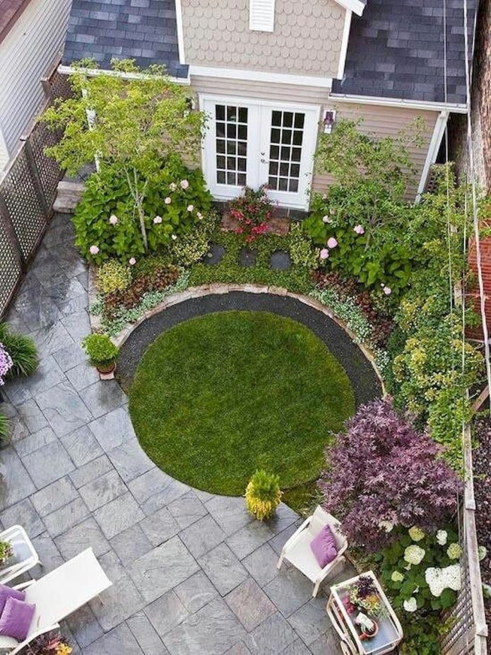 circles in landscape design