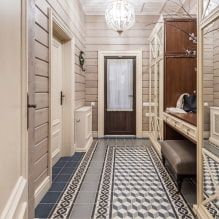 How to decorate the interior of a narrow hallway?-1