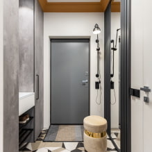How to decorate the interior of a narrow hallway?-2