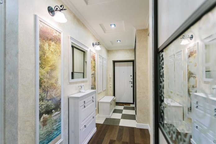 spacious hallway
