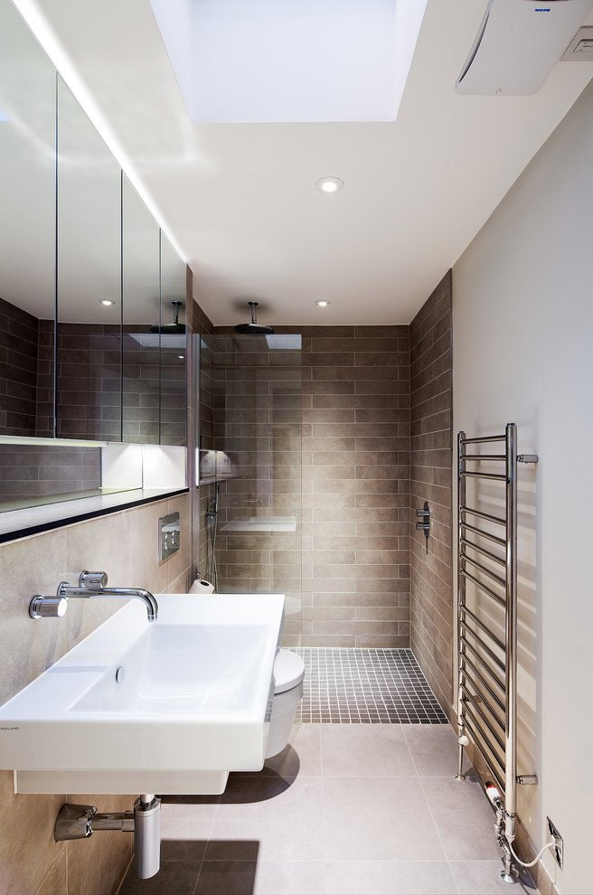 high heated towel rail