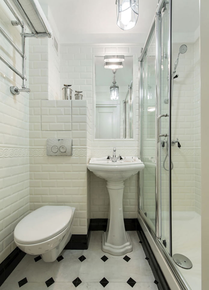 sink with a pedestal