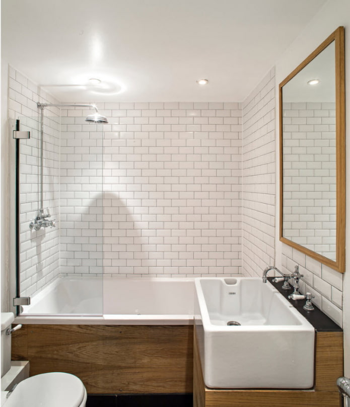 built-in sink