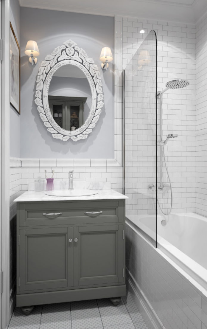 white bathroom