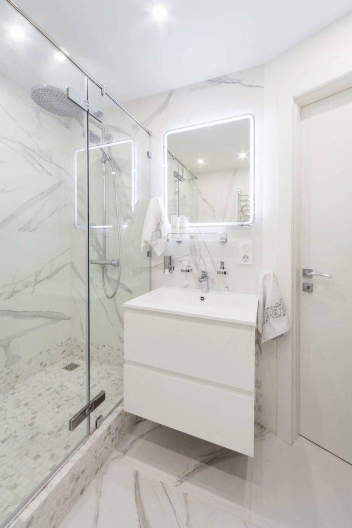 White bathroom