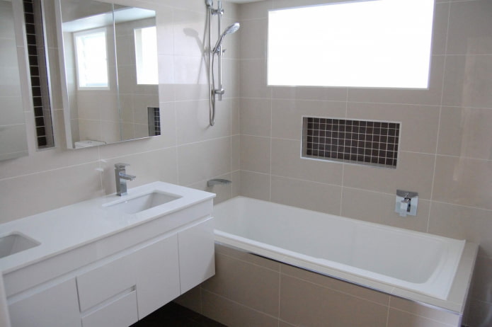 bathroom in a Khrushchevka