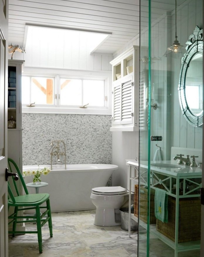 bright bathroom