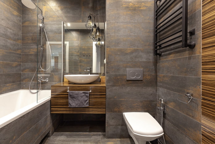 planning and zoning of a combined bathroom