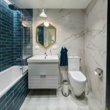 Interior of a bathroom combined with a toilet-3
