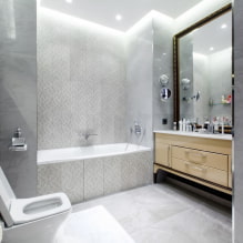 Interior of a bathroom combined with a toilet-5