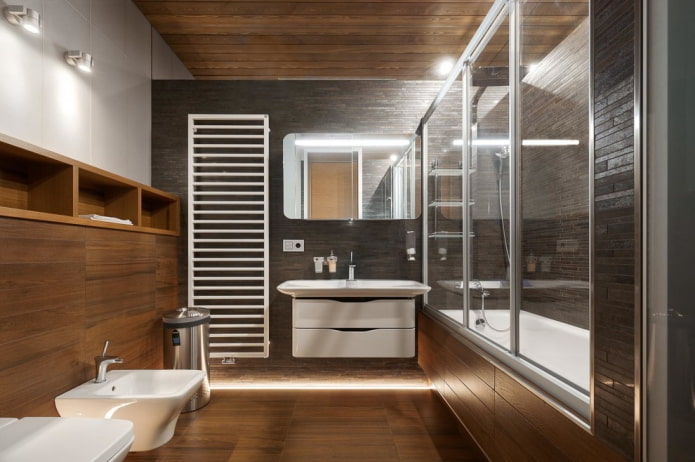 combined bathroom interior design