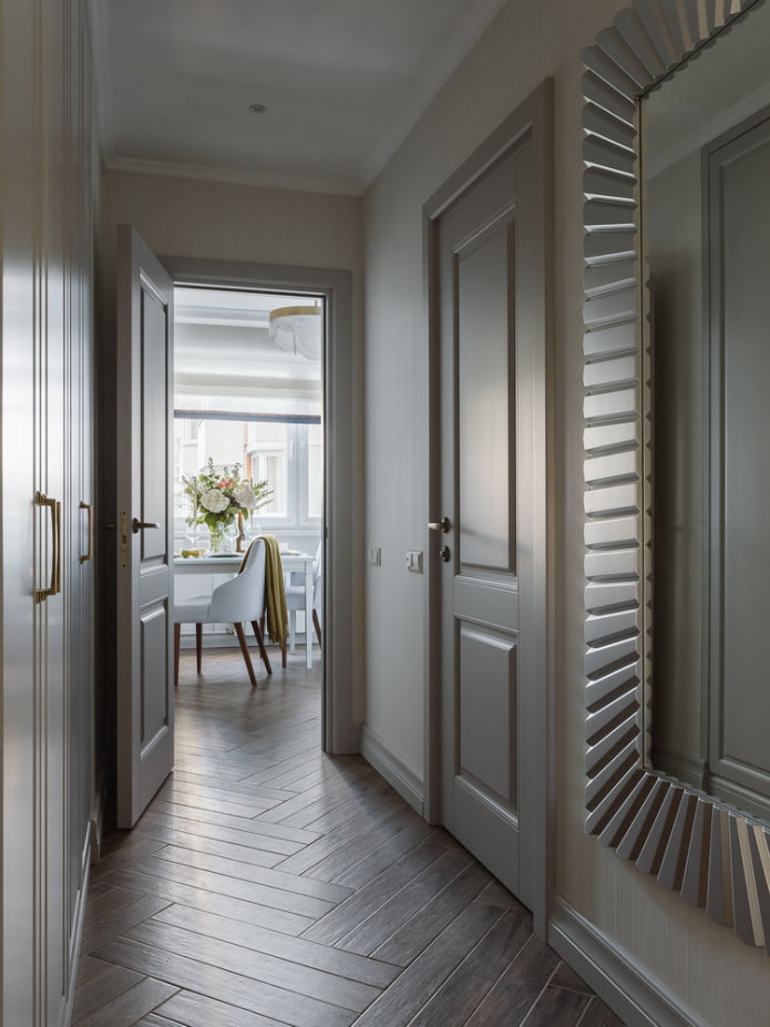 Door to the bathroom