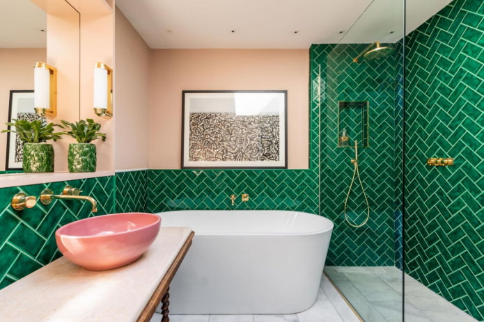 sink, bathtub and shower