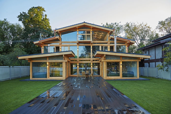 half-timbered house project