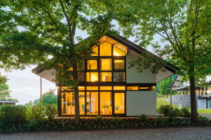 half-timbered house project