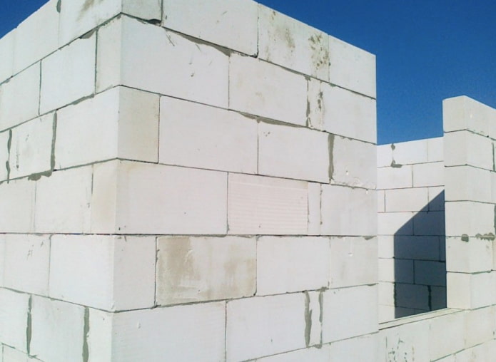walls made of blocks