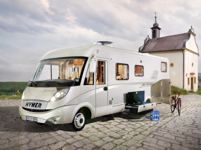 integrated type motorhome
