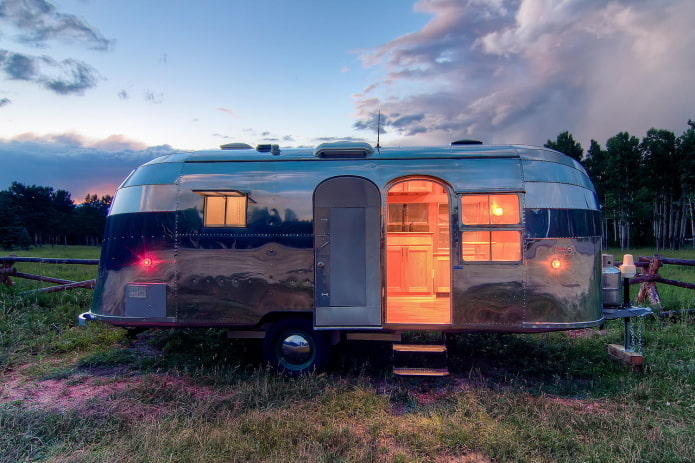 motorhome outside