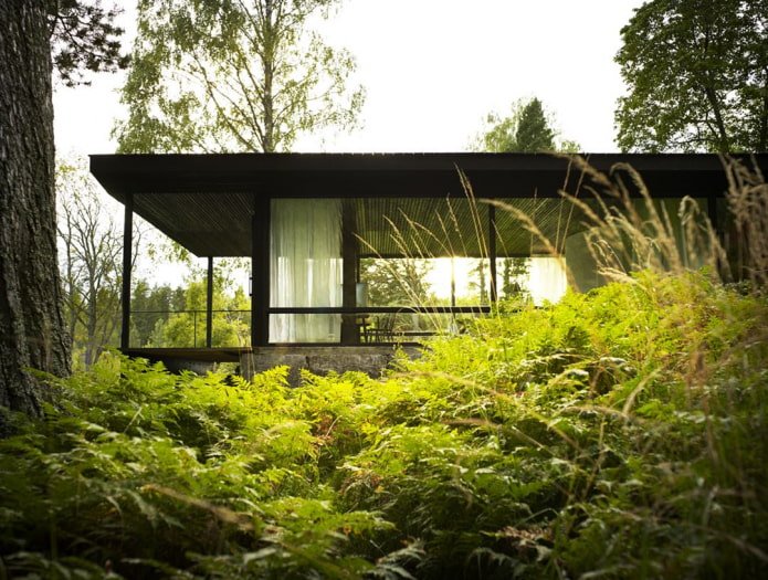 Glass house