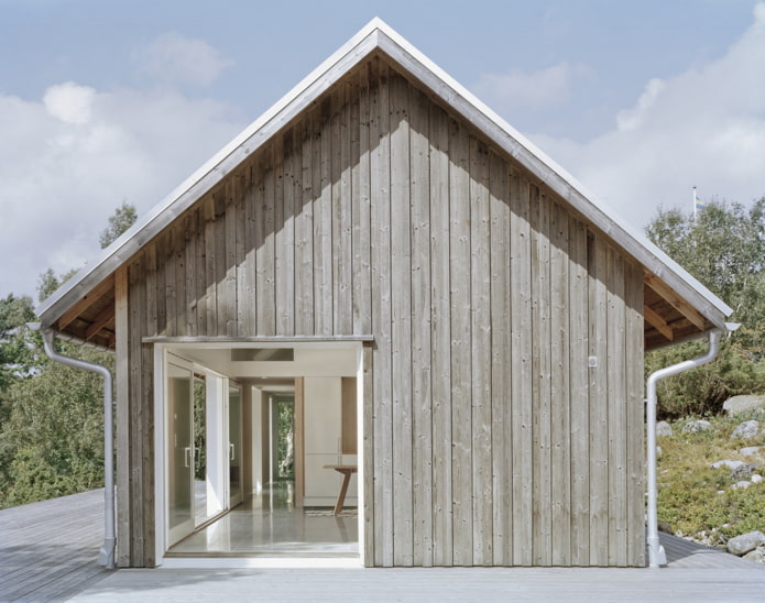 small house in Scandinavian style