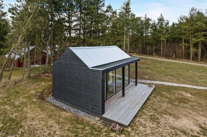 small house in Scandinavian style
