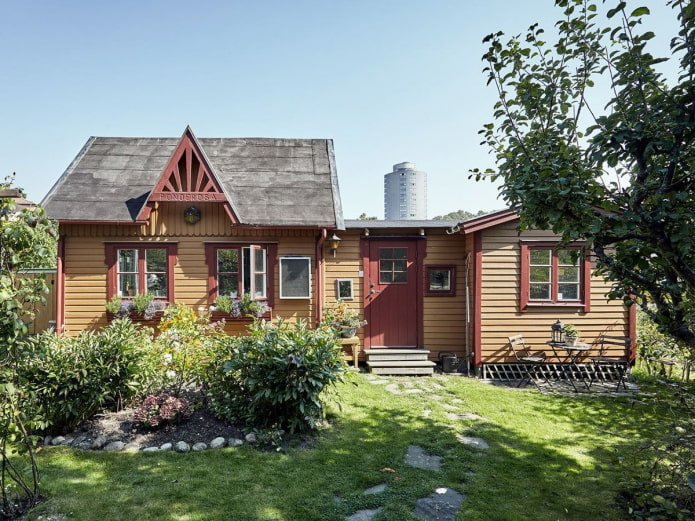 country house in Scandinavian style