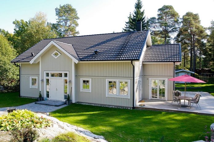 country house in Scandinavian style