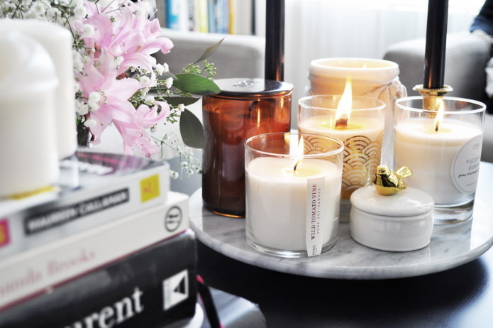 Scented candles