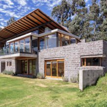 Houses with panoramic windows: 70 best inspiring photos and solutions-17
