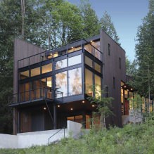 Houses with panoramic windows: 70 best inspiring photos and solutions-18