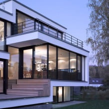 Houses with panoramic windows: 70 best inspiring photos and solutions-20