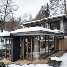 Houses with panoramic windows: 70 best inspiring photos and solutions-7