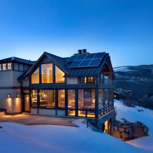 Houses with panoramic windows: 70 best inspiring photos and solutions-22