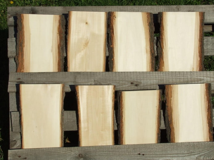 Linden wood structure