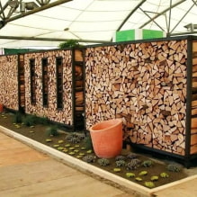 How to build a woodshed for a summer residence - step-by-step instructions and ideas for inspiration-0